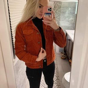Orange/ rust freeborn jacket